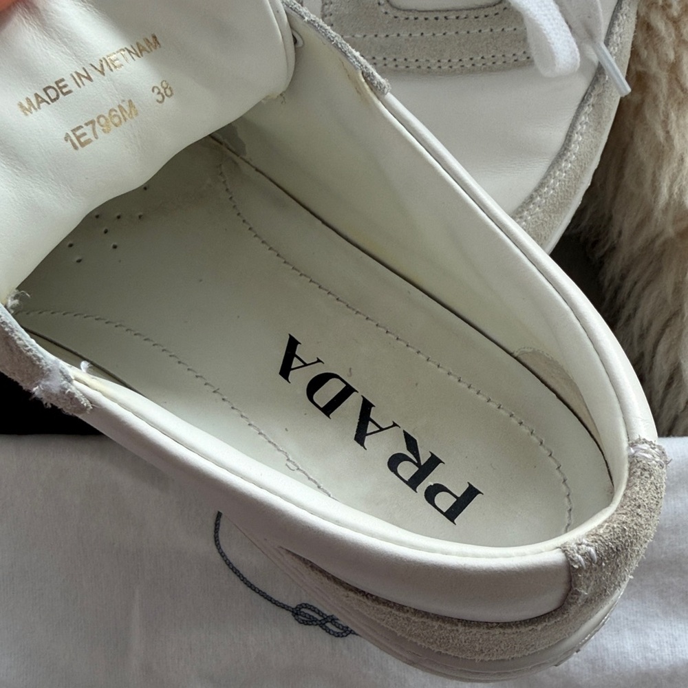 Prada leather sneakers (fits big) - Picture 11 of 11